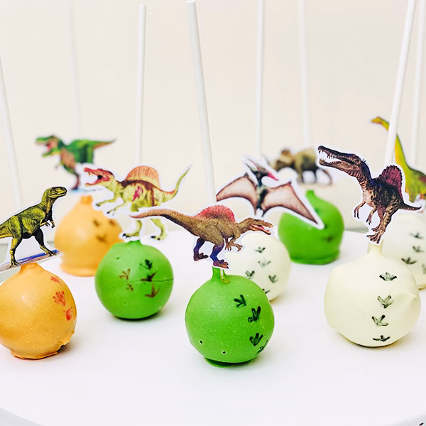 Dinosaur Cake Pops