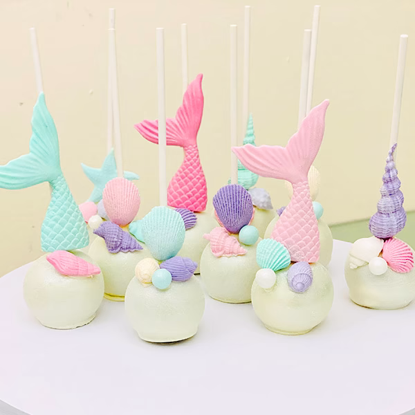Mermaid Cake Pops