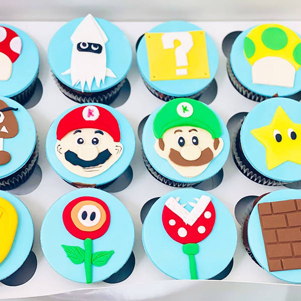 Super Mario Cupcakes