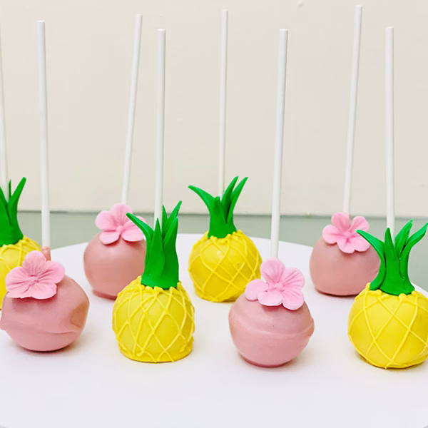 Tropical Cake Pops