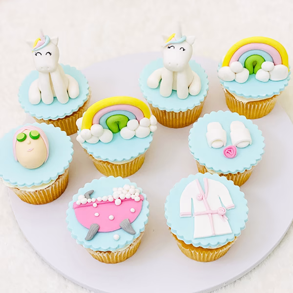 Unicorn Pamper Cupcakes