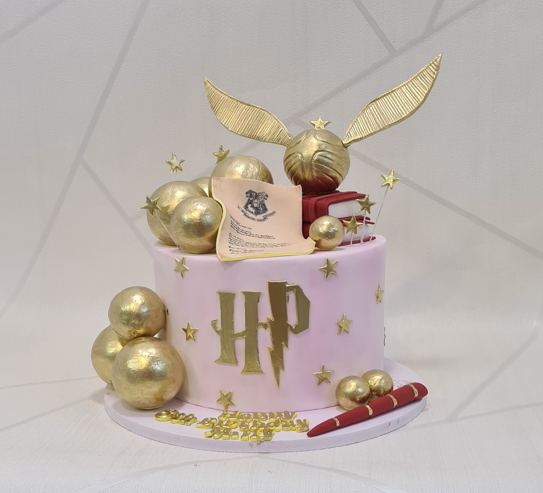 1-Tier Harry Potter Cake 1