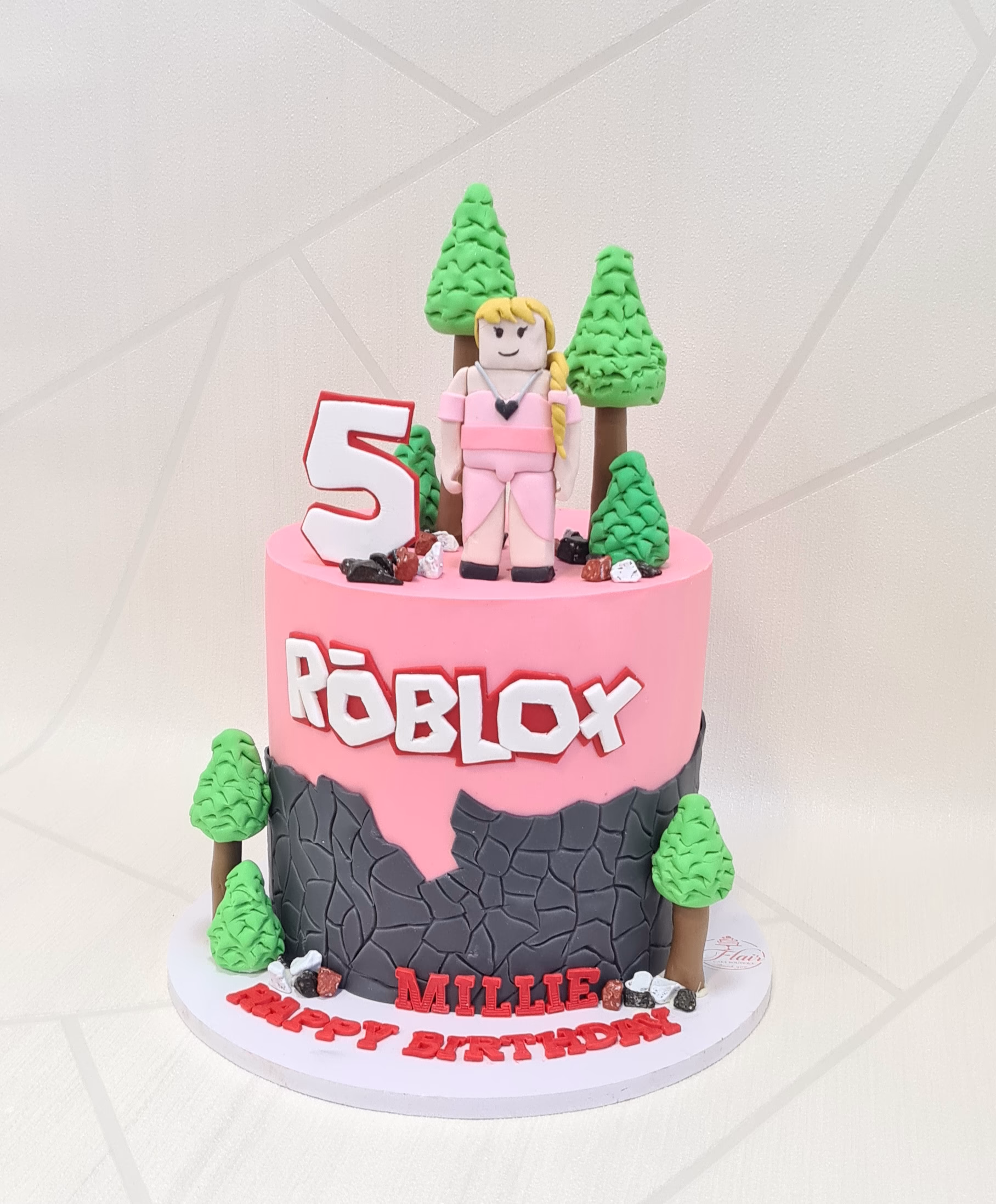 1-Tier Roblox Cake 2
