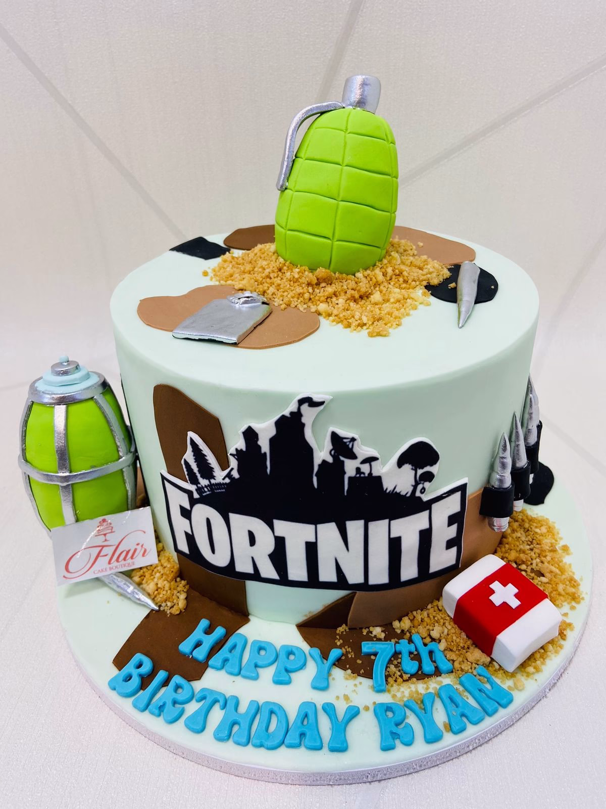 1-Tier Fortnite Cake 1