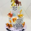 2-Tier Jungle Cake 4
