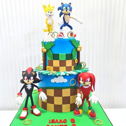 2-Tier Super Sonic Cake