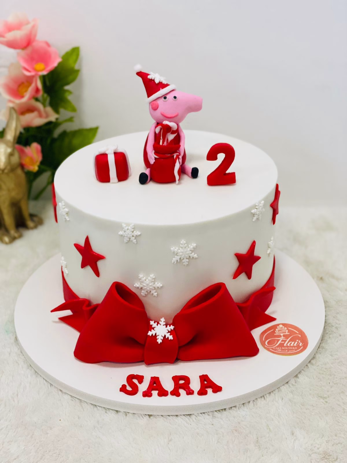 1-Tier Peppa Pig Cake 3