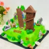 Rectangular Fortnite Cake