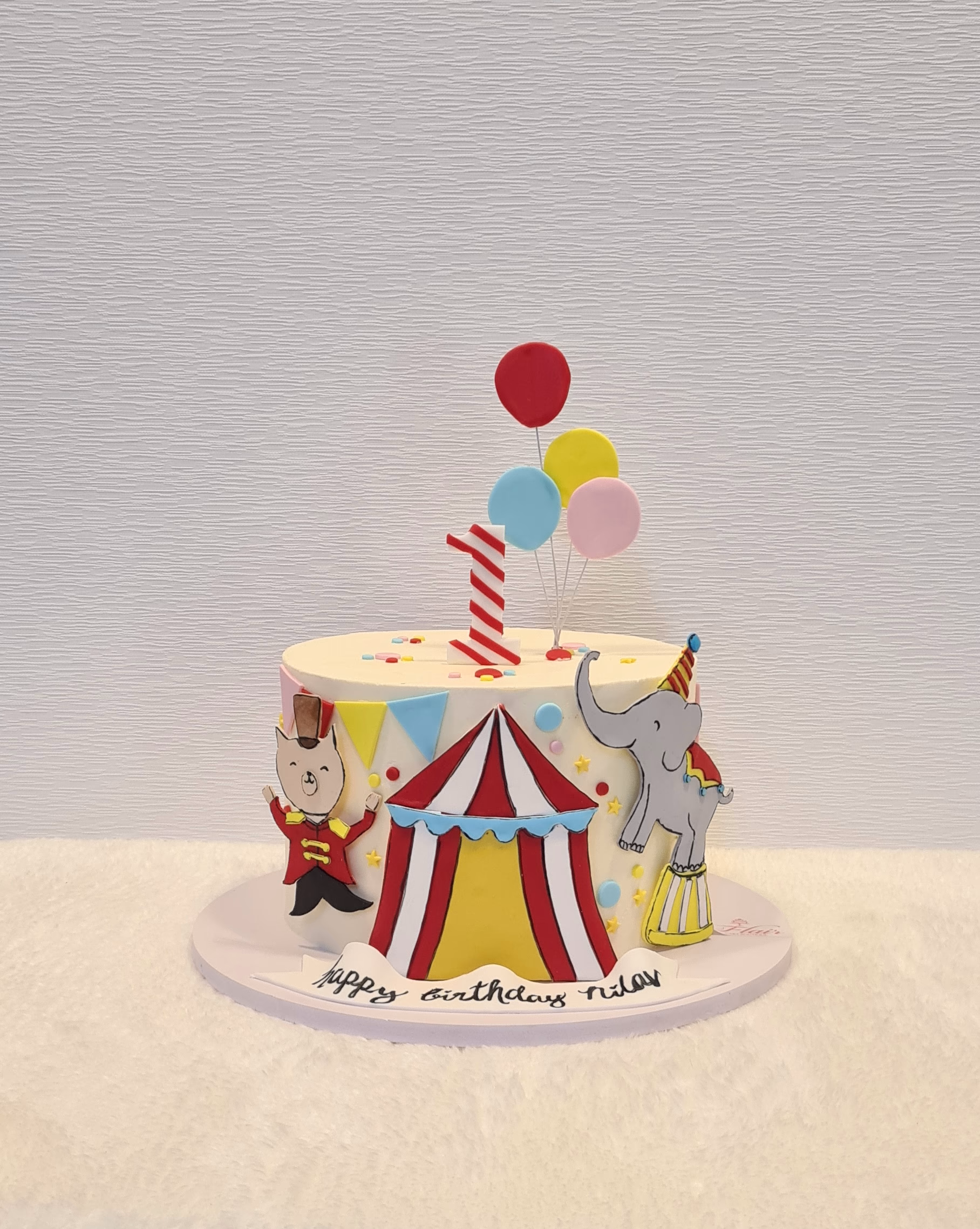 Carnival Cake - Elephant Carnival Cake