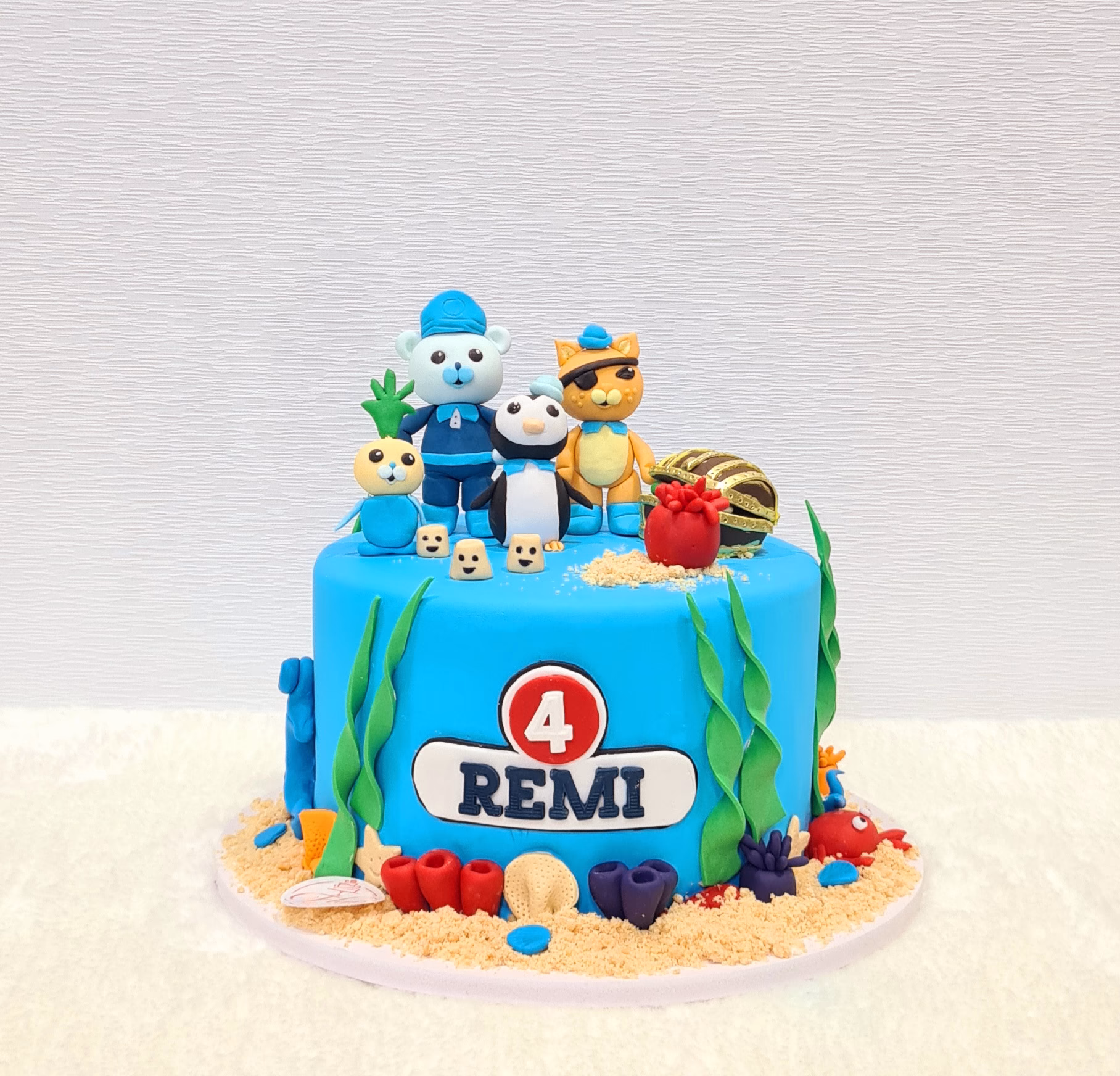 1-Tier Octonauts Birthday Cake