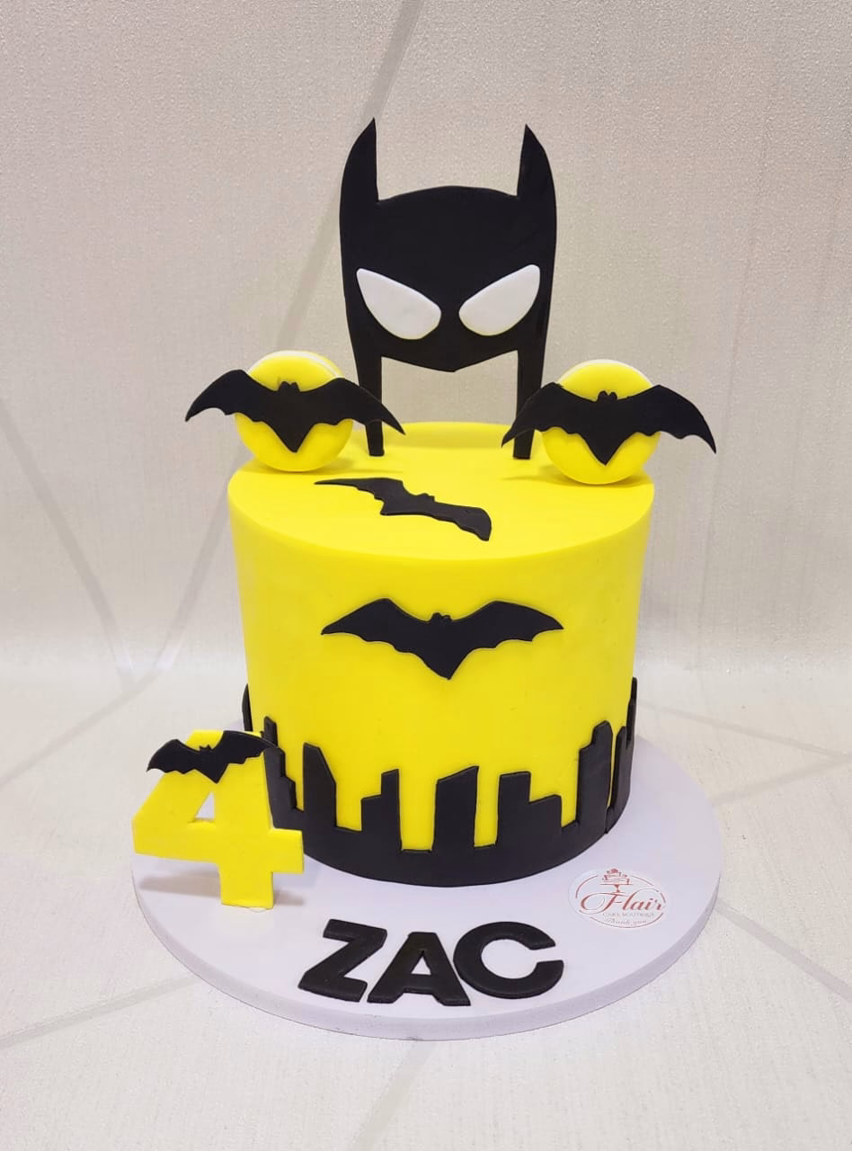 1-Tier Batman Cake