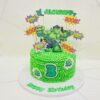 1-Tier Hulk Cake