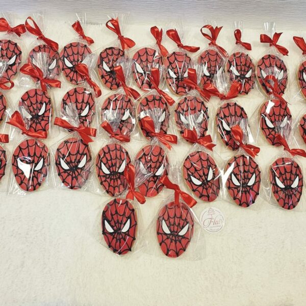 Spiderman Cookies