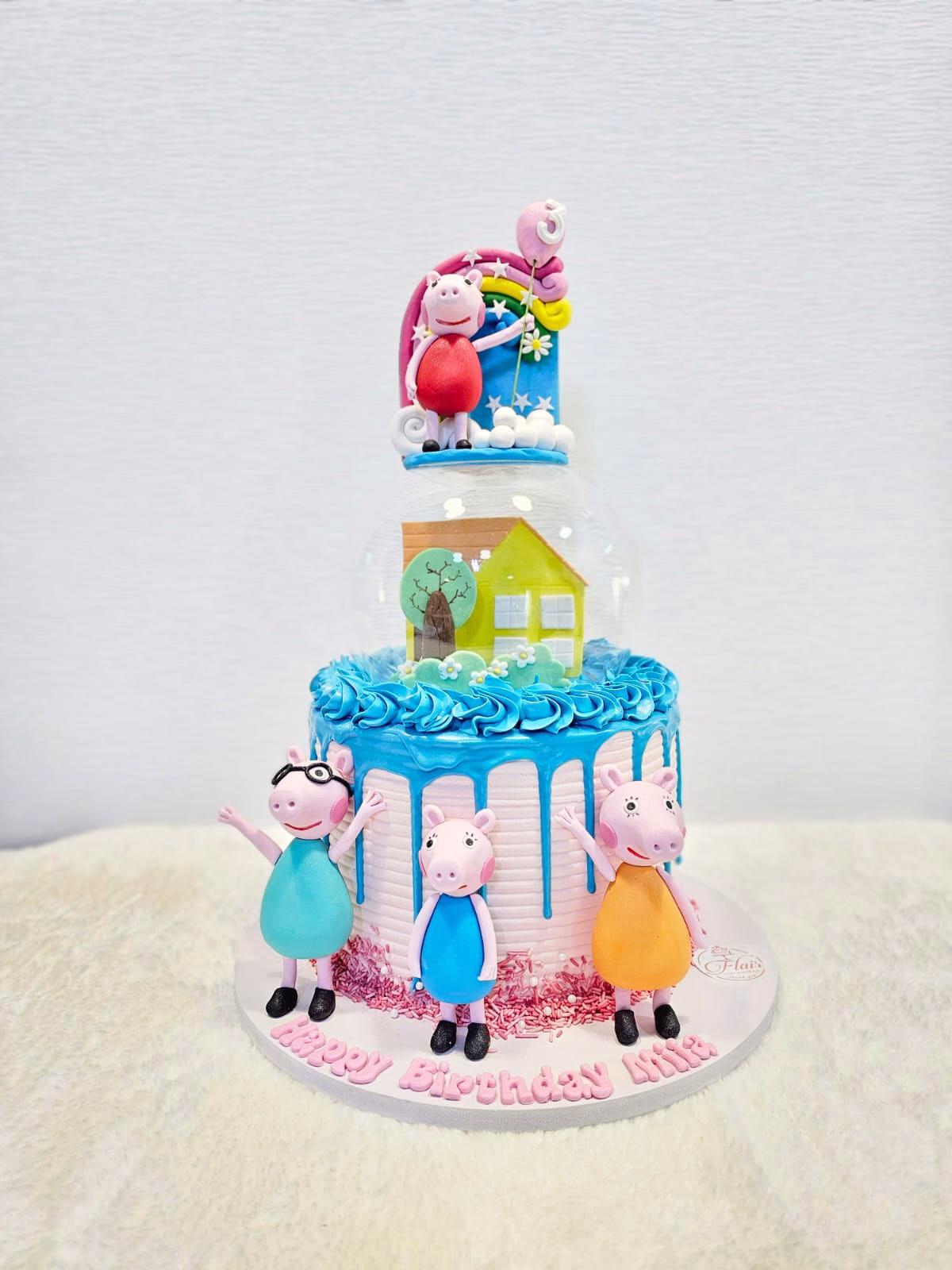 1-Tier Peppa Pig Cake 5