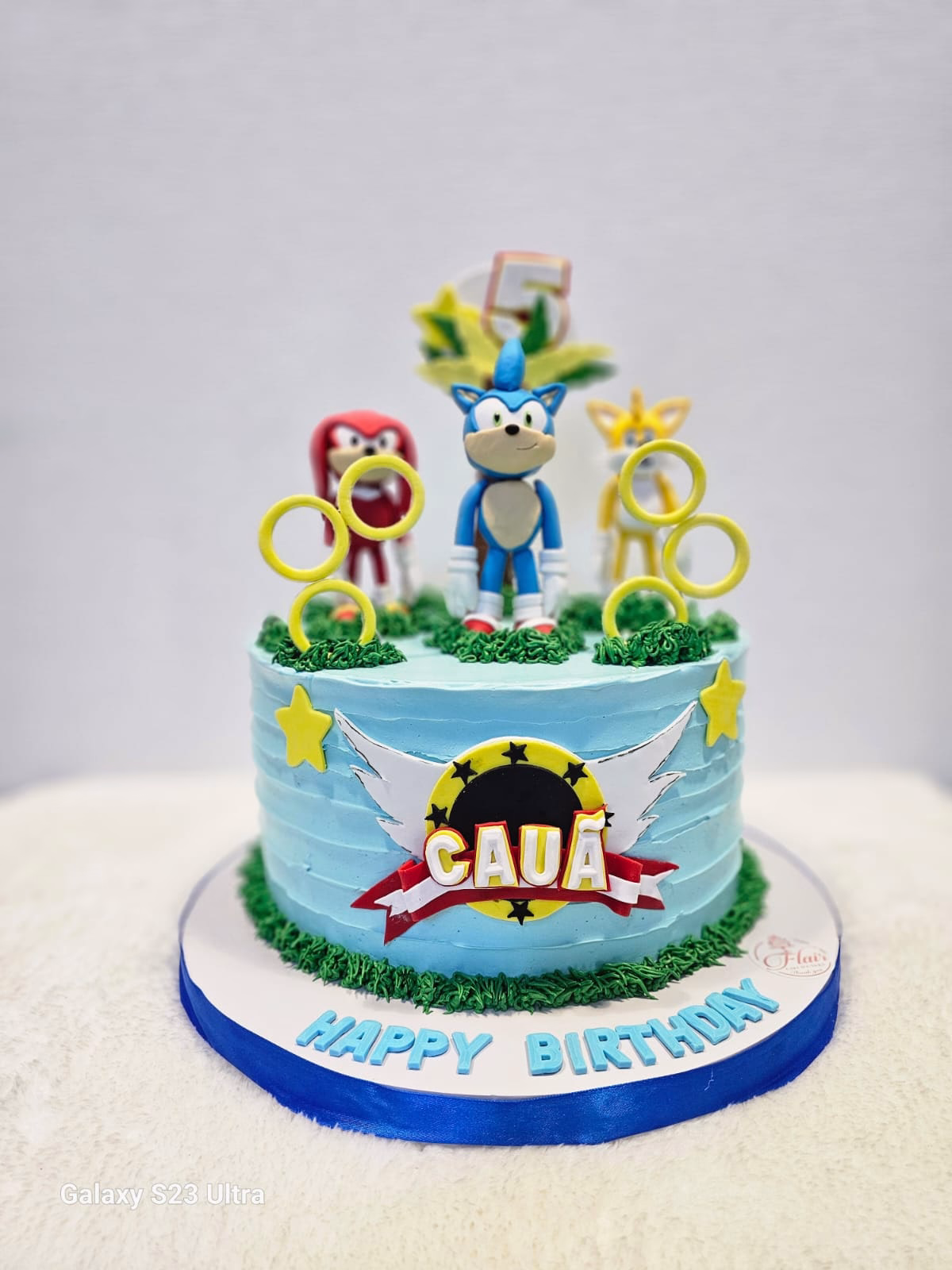 1-Tier Super Sonic Cake 6