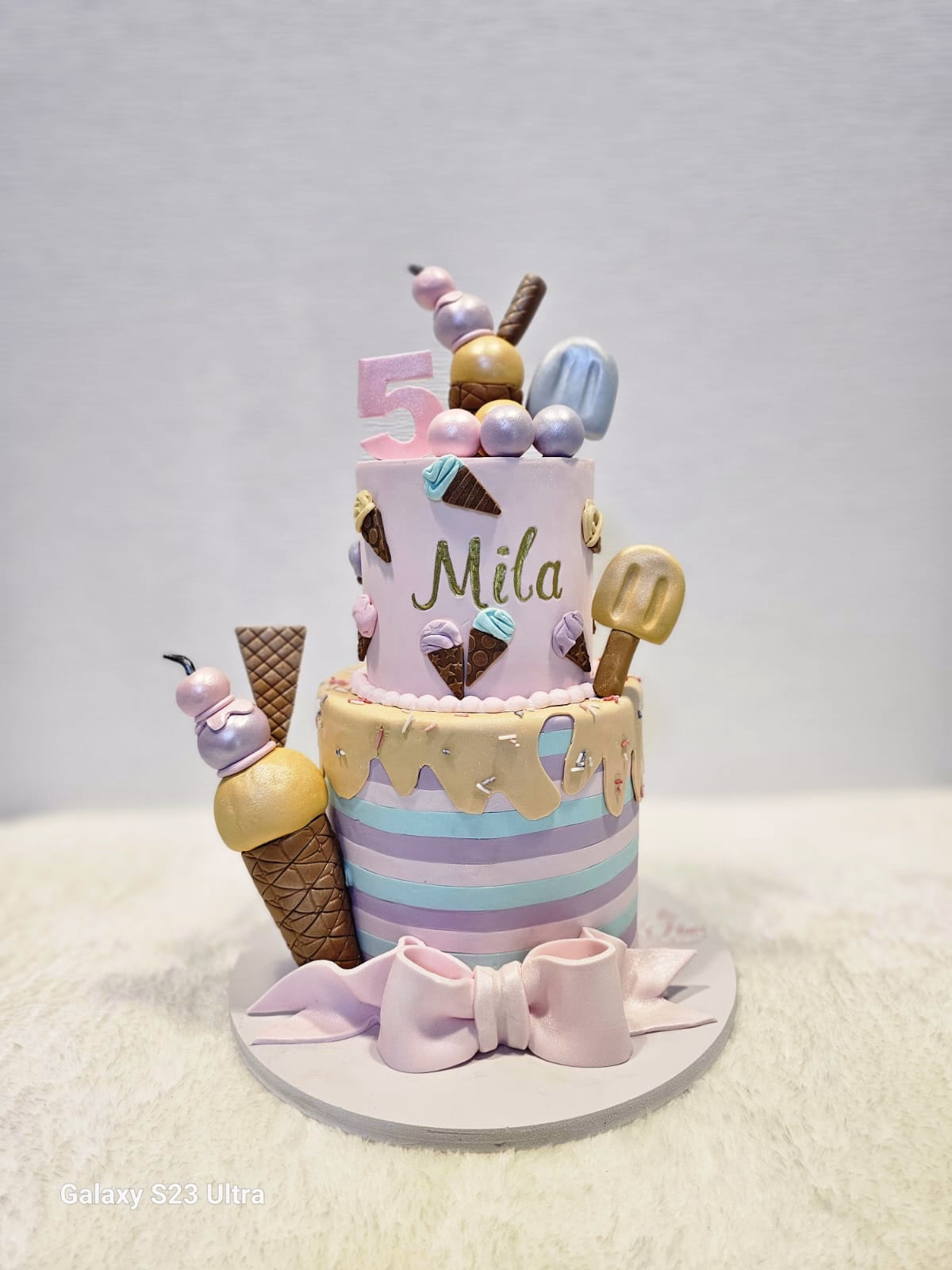 2-Tier Candy Land Cake 2