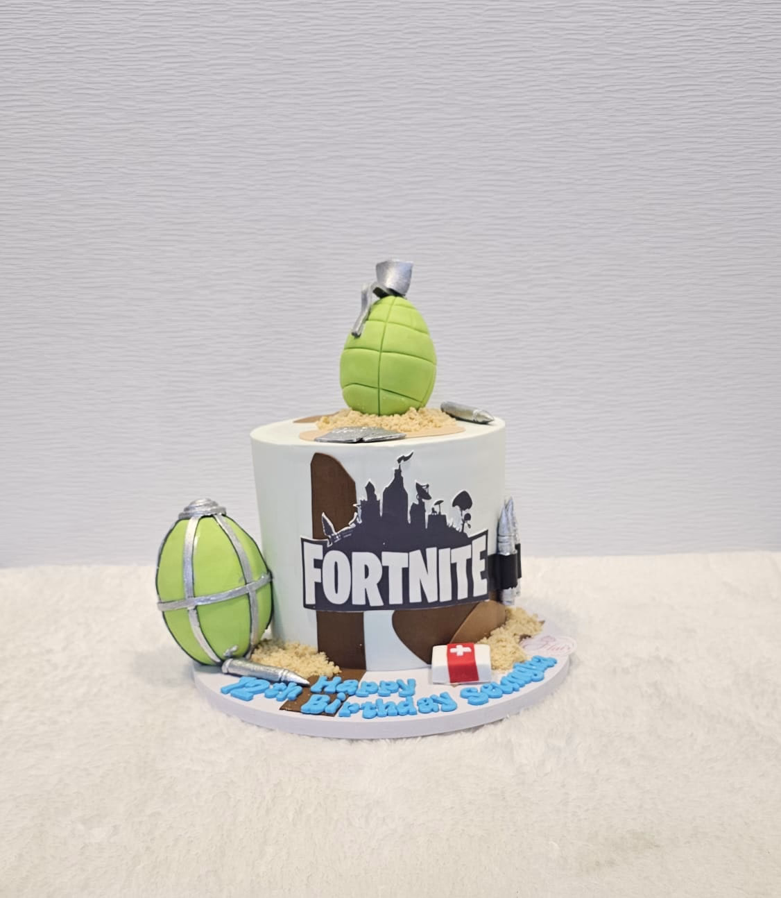 1-Tier Fortnite Cake 4