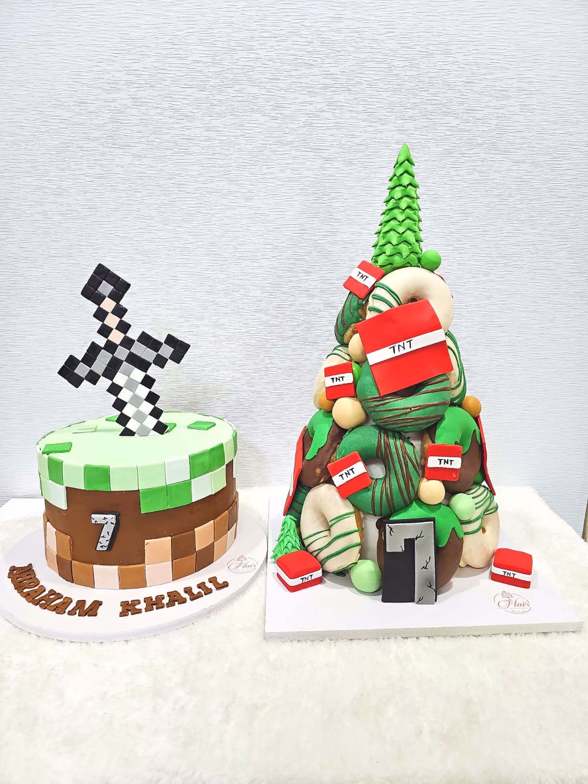 1-Tier Minecraft Cake 3