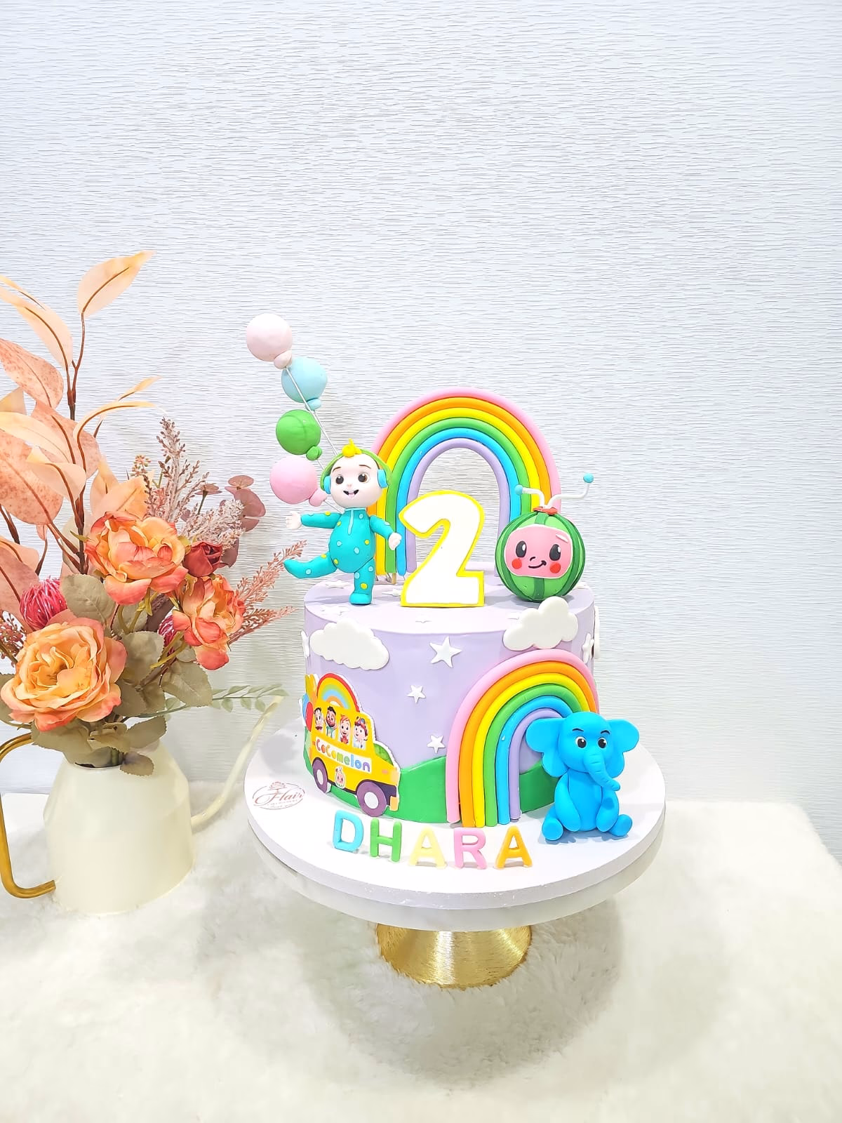 1-Tier Cocomelon Cake 1