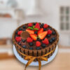 KitKat & Fresh Fruit Cake