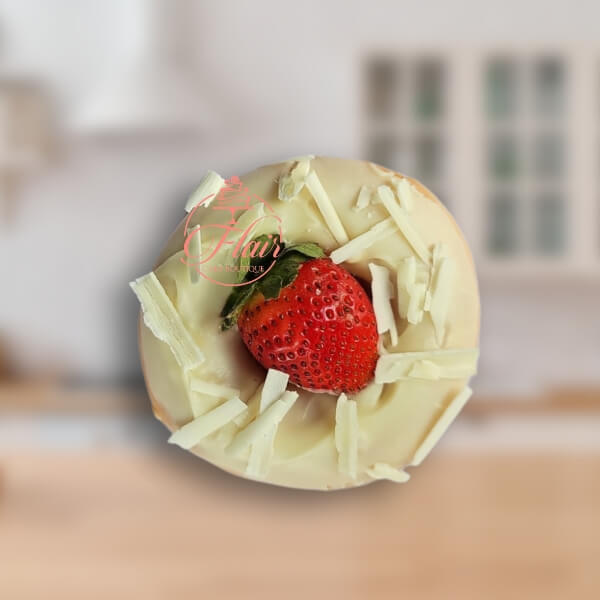 Vanilla Strawberry Donut