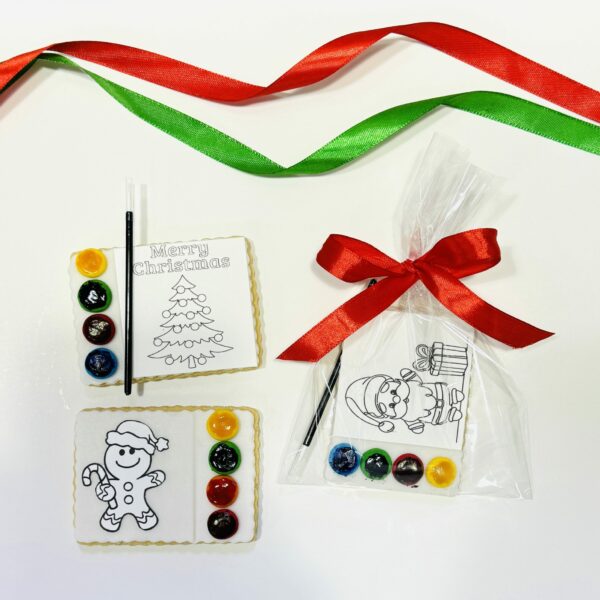 Paint Your Own Cookie - Christmas Theme