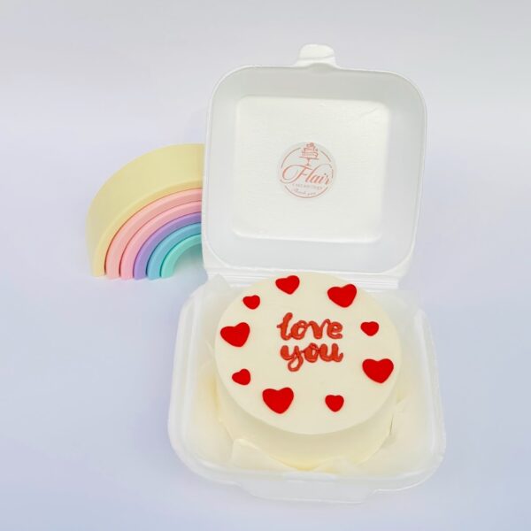 Bento Cake - I Love You