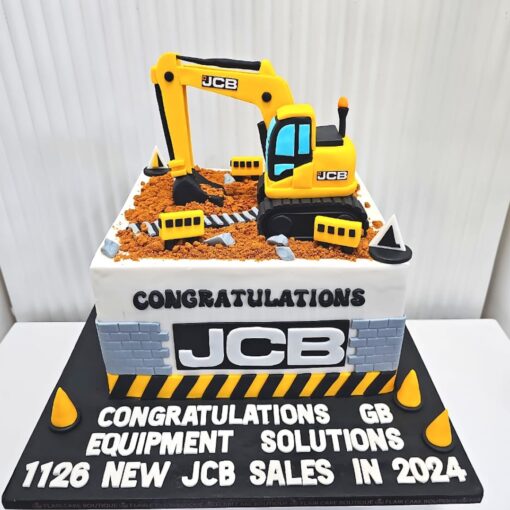 JCB Cake - Truck Cake