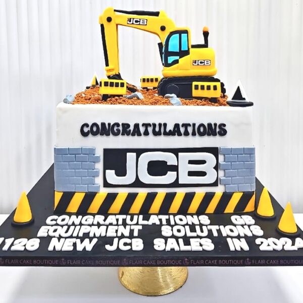 Alternative view of JCB Cake - Truck Cake
