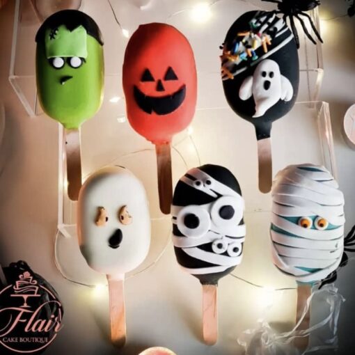 Halloween Cakesicles