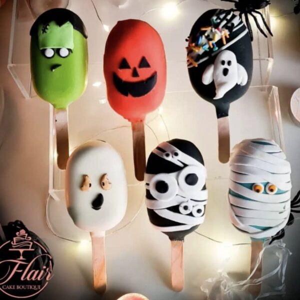 Halloween Cakesicles