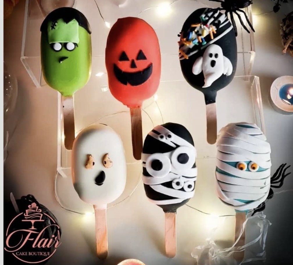 Halloween Cakesicles