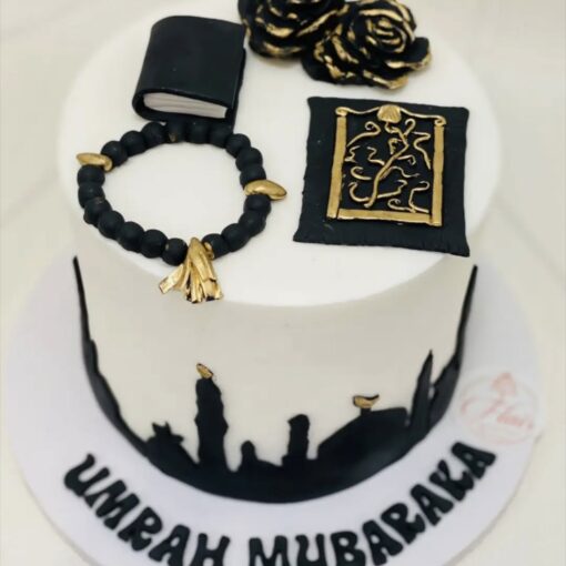 1-Tier Umrah Mubaraka Cake