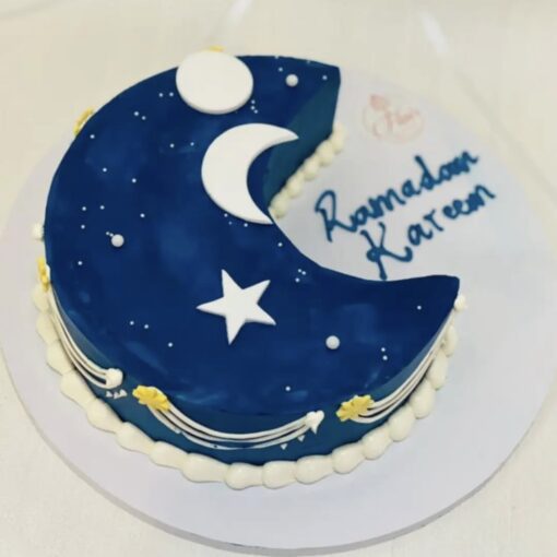 1-Tier Crescent Moon Cake