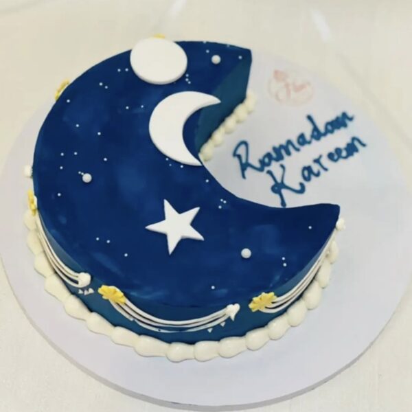 1-Tier Crescent Moon Cake