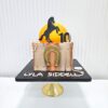 1-Tier Prancing Horseshoe Cake