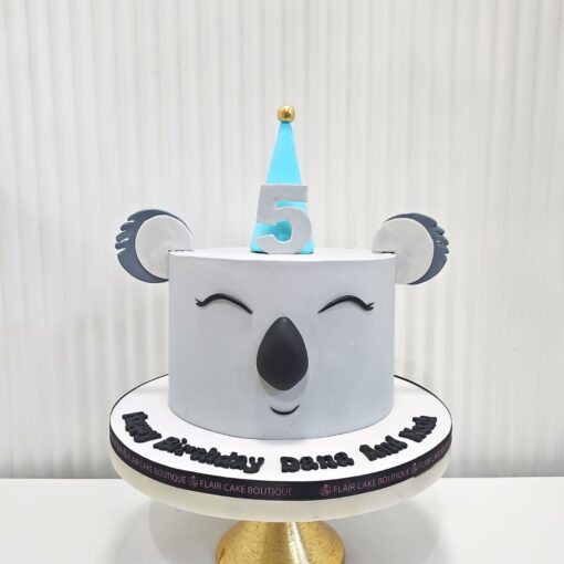 1-Tier Party Koala Cake