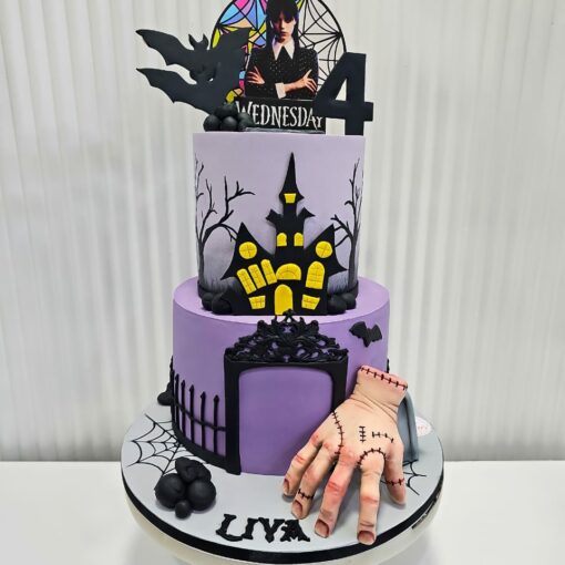 1-Tier Wednesday Cake