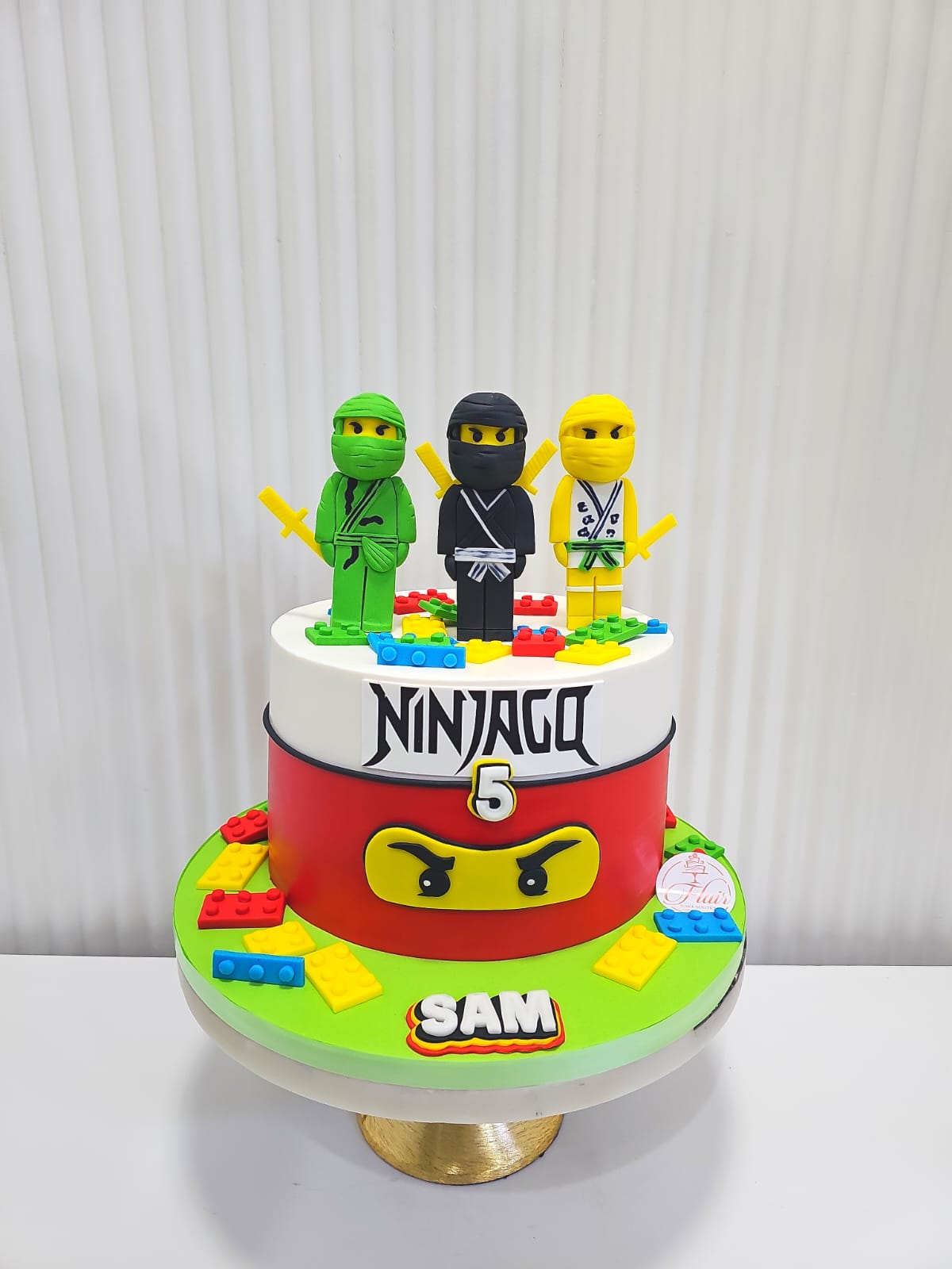 1-Tier Lego Ninja Cake