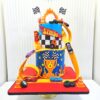 2-Tier Hot Wheels Cake