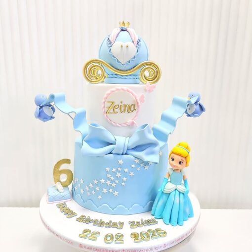 2-Tier Princess Cake 2