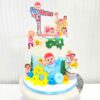 1-Tier Tall Baby Shark Cake 3
