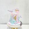 1-Tier Tall Mermaid Cake 3