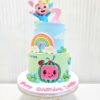 2-Tier Cocomelon Cake 4