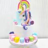 2-Tier Unicorn Cake 4