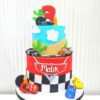 2-Tier Pixar Cars Cake 2