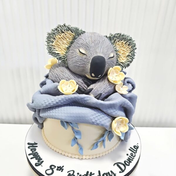 1-Tier Koala Cake