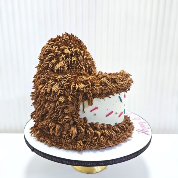 Alternative view of 3D Sloth Cake