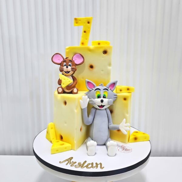 3D Tom & Jerry Cake