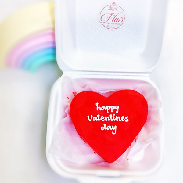 Bento Cake - Red Heart